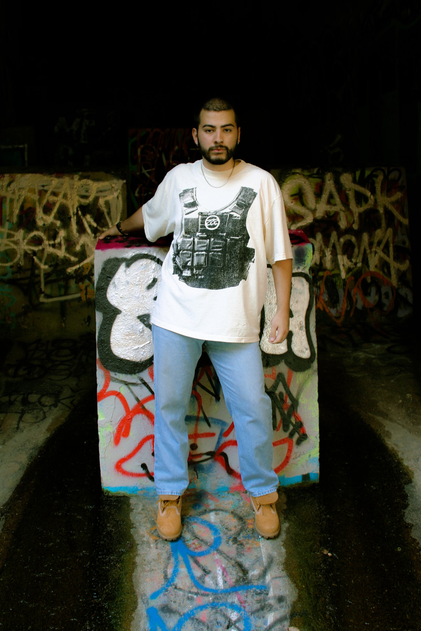 “Battle Angel” Tee Cream